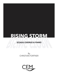 Rising Storm SA choral sheet music cover Thumbnail